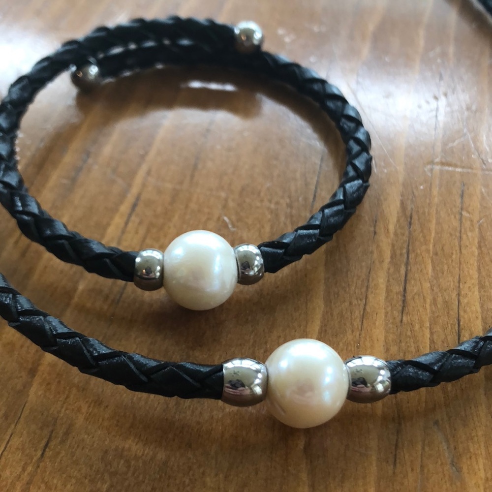 Magnetic Closure Necklace & Coil Bracelet